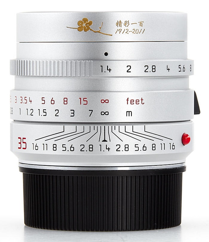 Leica SUMMILUX-M 35mm F/1.4 ASPH. “100 Years ROC”