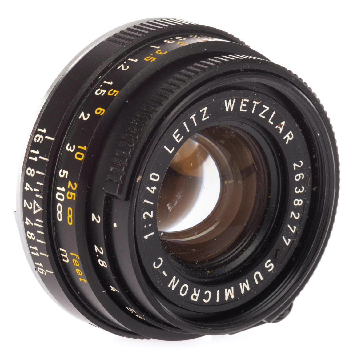 Leitz Wetzlar SUMMICRON-C 40mm F/2 | LENS-DB.COM