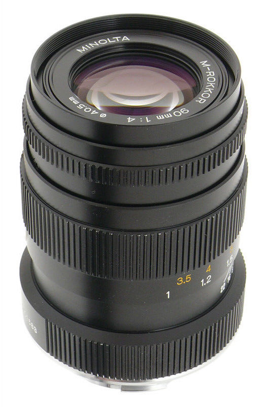 MINOLTA:M-Rokkor 90mm/f4(CLE) Leica M-