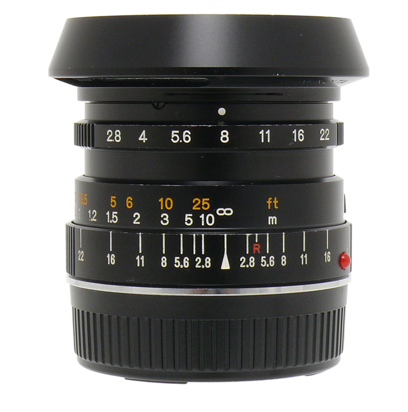 カメラ レンズ(単焦点) Minolta M-ROKKOR 28mm F/2.8 [CLE] | LENS-DB.COM