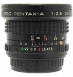 smc Pentax-A 20mm F/2.8