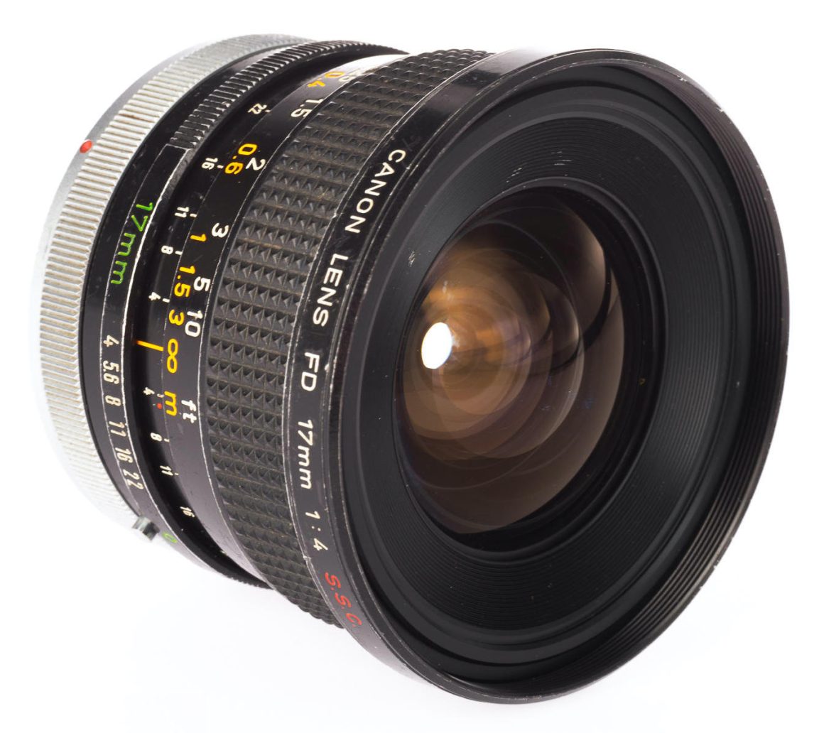 Canon FD 17mm F/4 S.S.C. | LENS-DB.COM