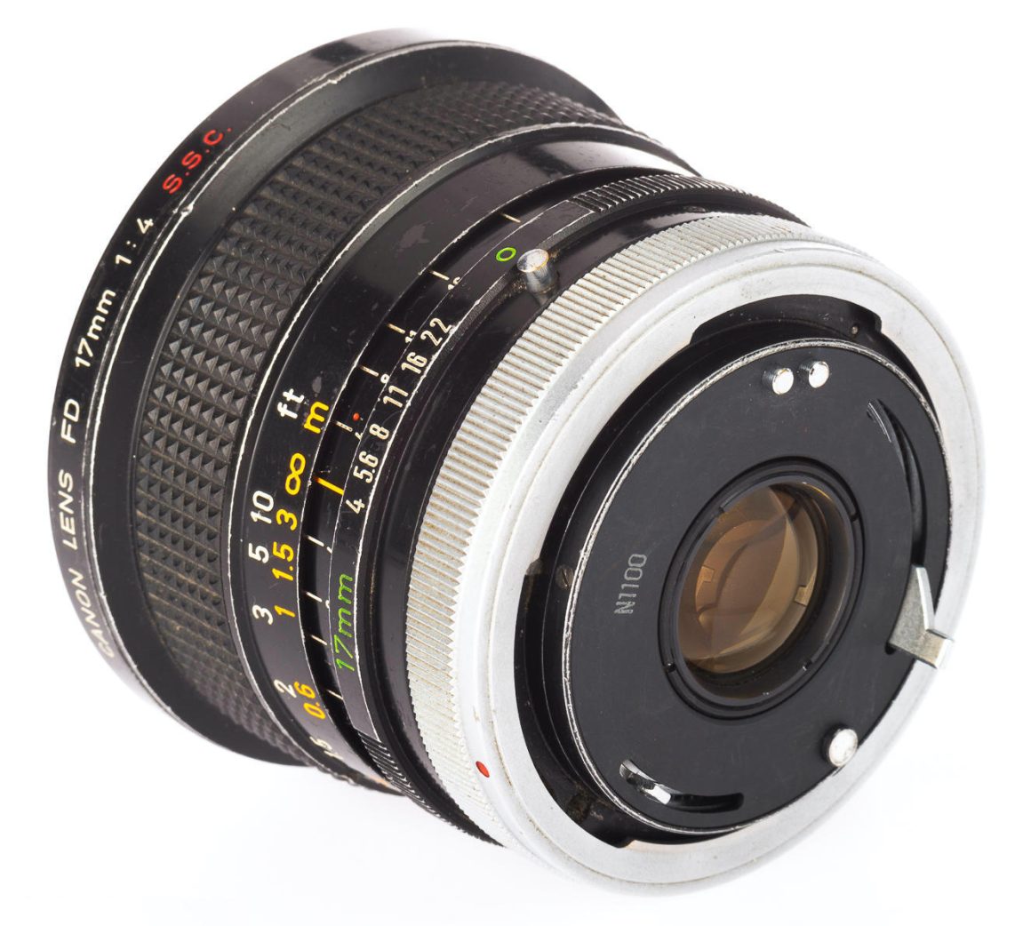 Canon FD 17mm F/4 S.S.C. | LENS-DB.COM