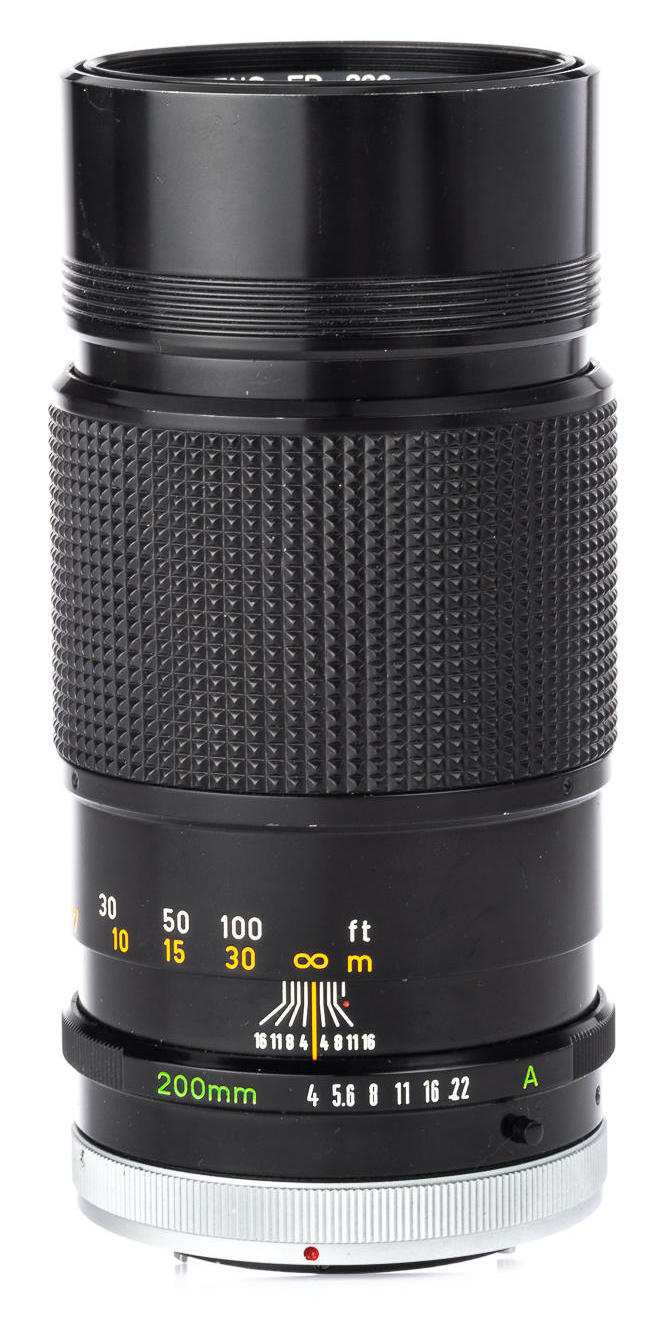 Canon FD 200mm F/4 S.S.C. | LENS-DB.COM