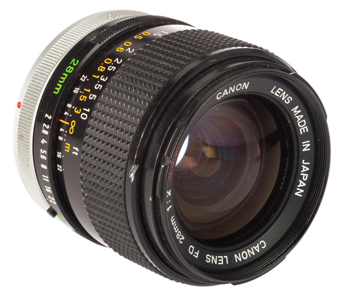 Canon FD 28mm F/2 S.S.C. | LENS-DB.COM