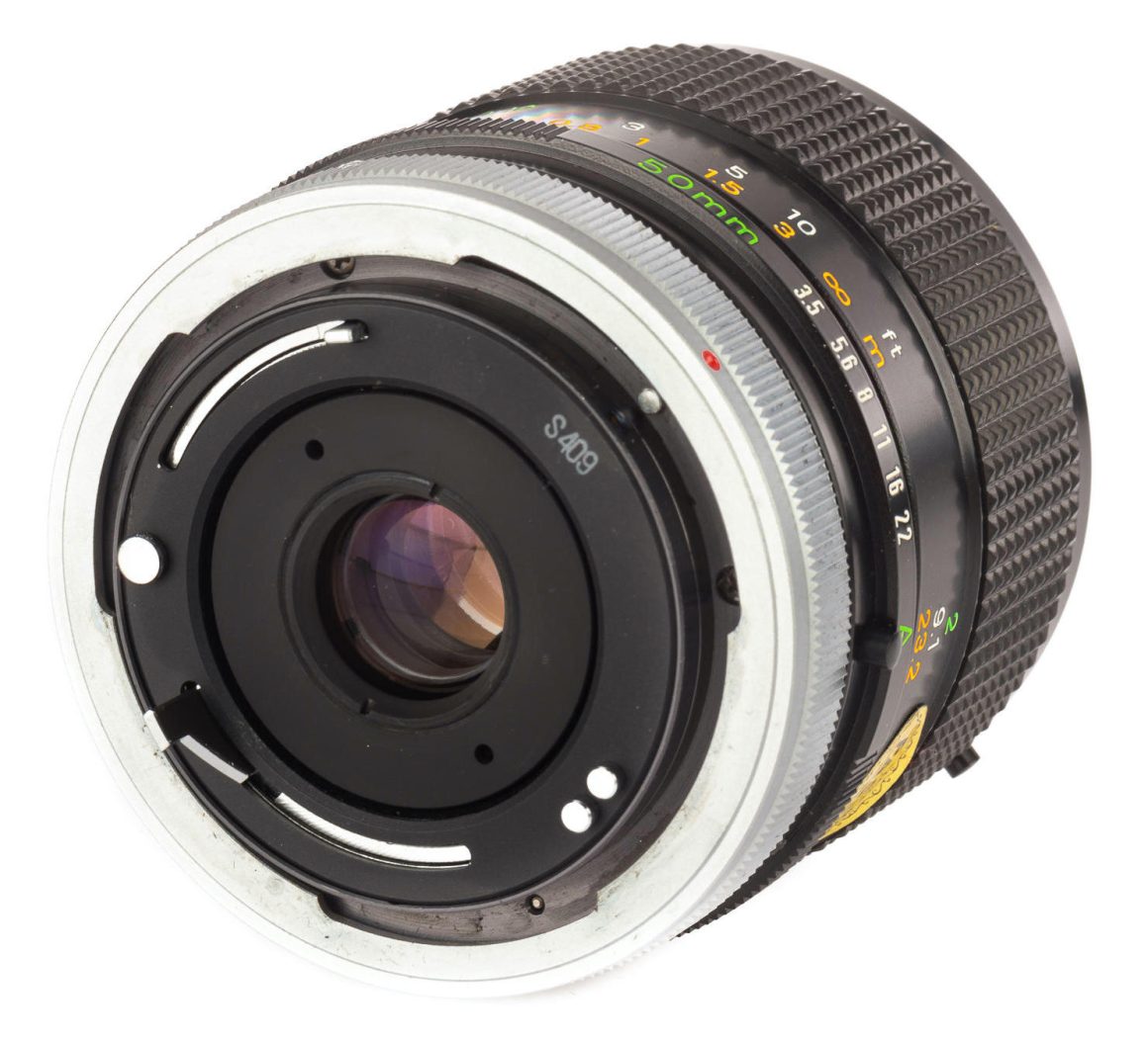 Canon FD 50mm F/3.5 S.S.C. Macro | LENS-DB.COM