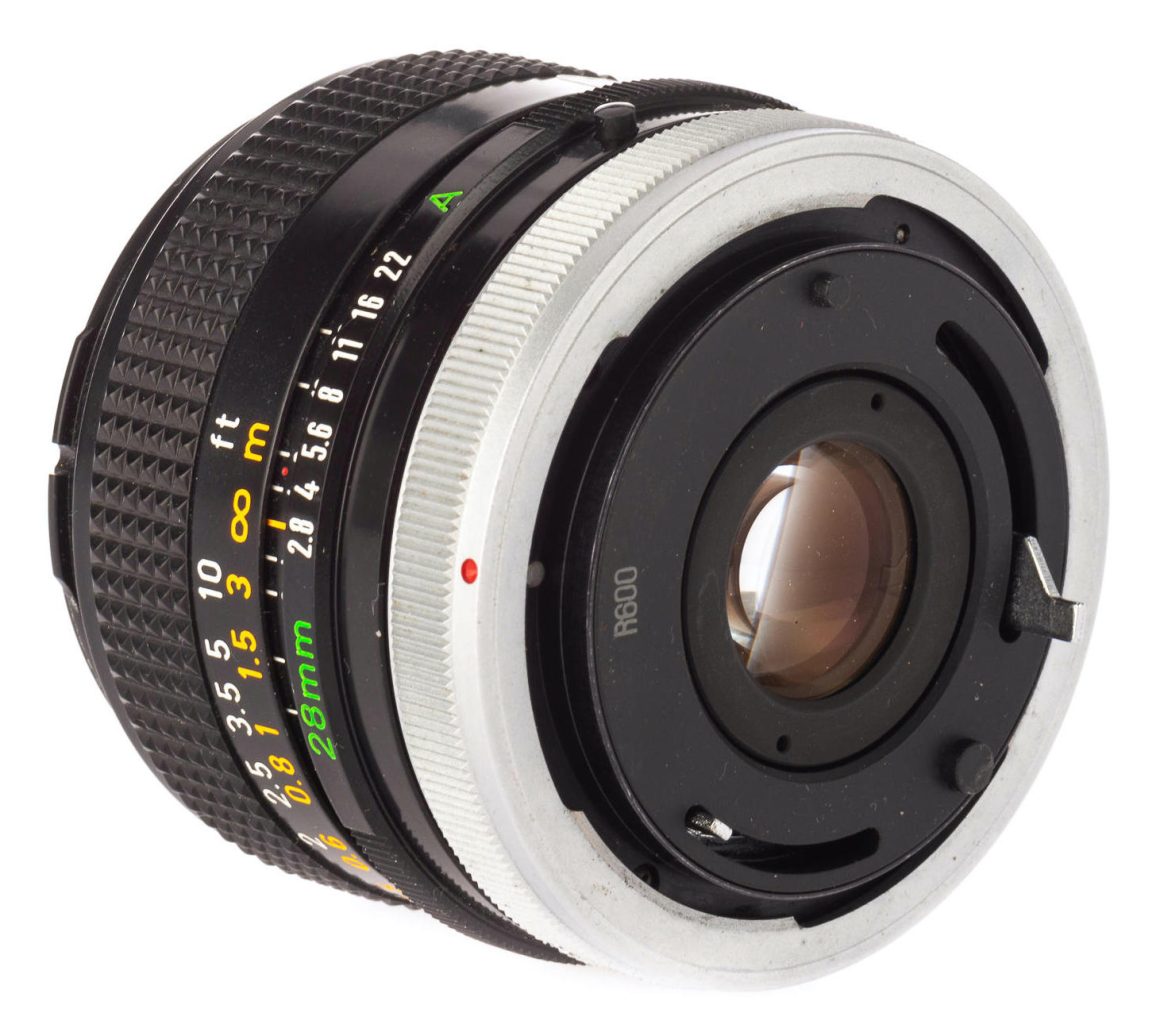 Canon FD 28mm F/2.8 S.C. | LENS-DB.COM