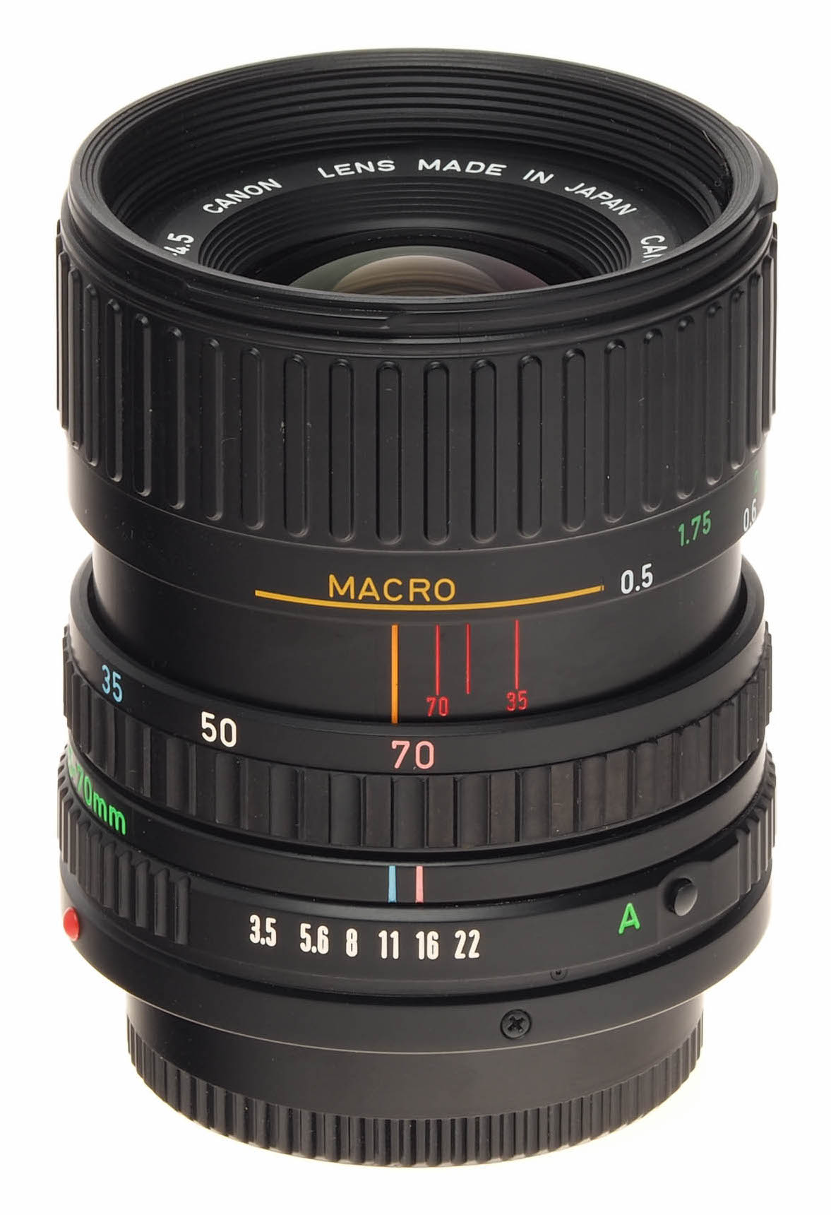 Canon FDn 35-70mm F/3.5-4.5 | LENS-DB.COM