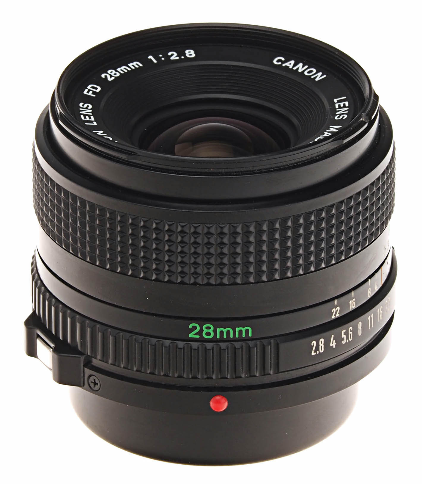 Canon FDn 28mm F/2.8 | LENS-DB.COM