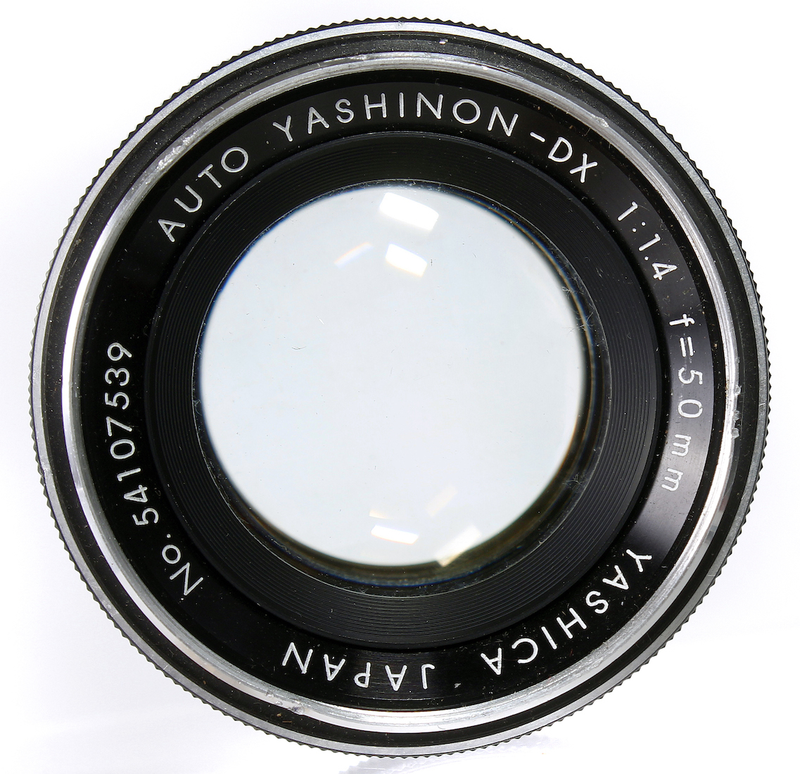 Yashica Auto YASHINON-DX 50mm F/1.4 | LENS-DB.COM