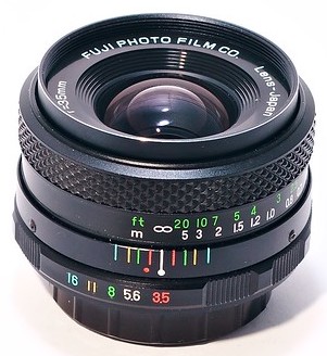Fuji Photo Film FUJINON·W 35mm F/3.5