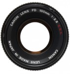 Canon FD 100mm F/2.8 S.S.C.