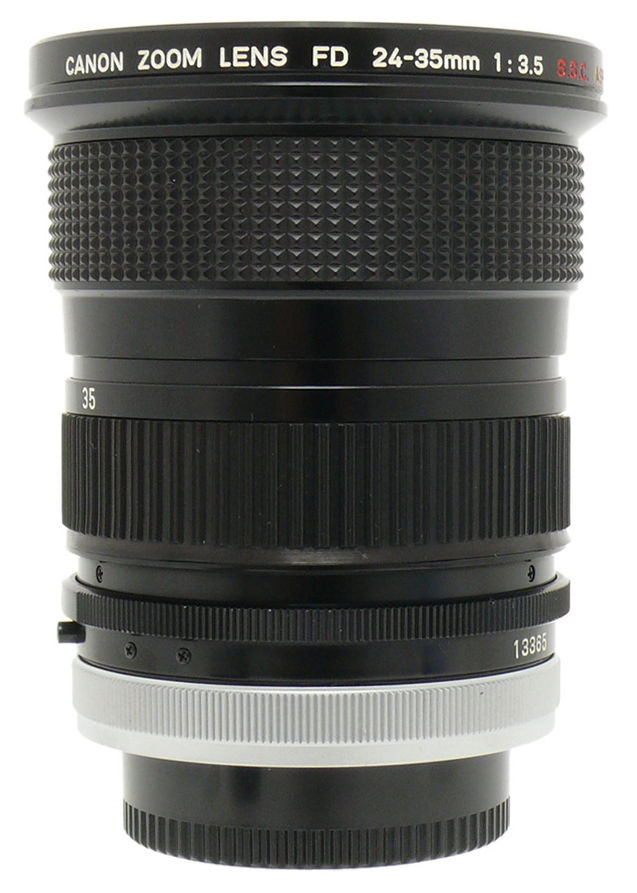 Canon FD 24-35mm F/3.5 S.S.C. Aspherical | LENS-DB.COM