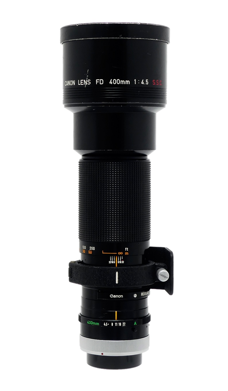 Canon FD 400mm F/4.5 S.S.C. | LENS-DB.COM