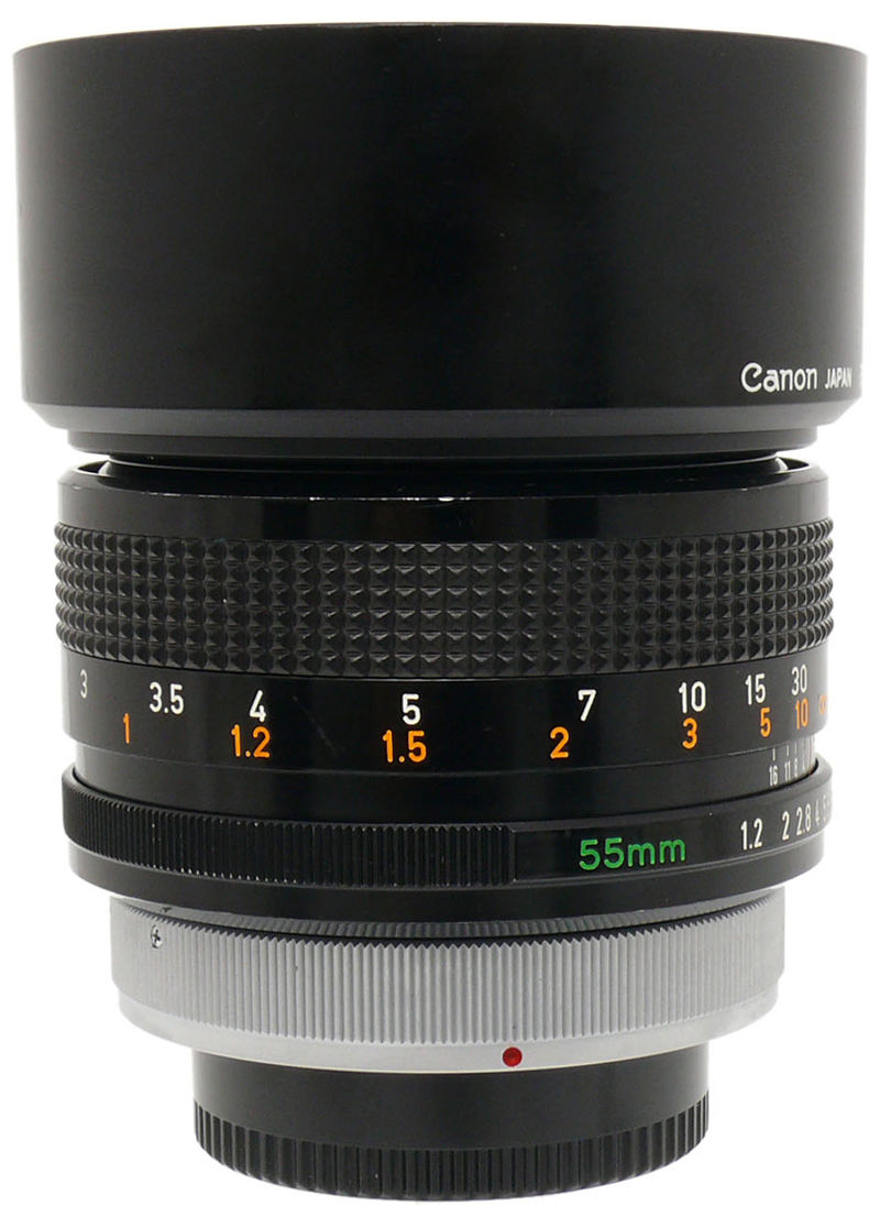 Canon FD 55mm F/1.2 S.S.C. Aspherical | LENS-DB.COM