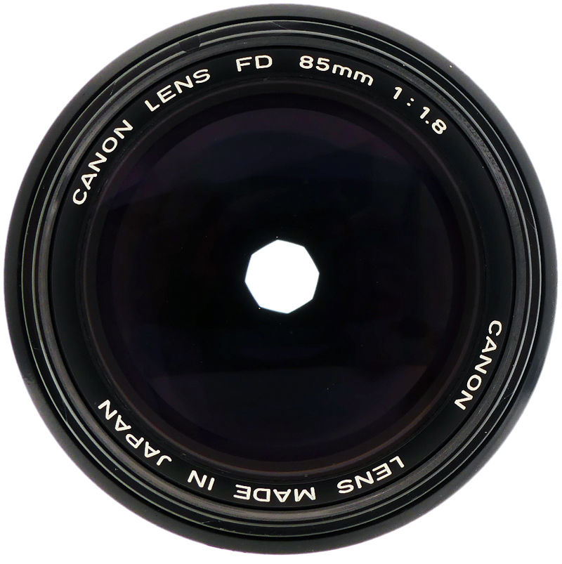 Canon FDn 85mm F/1.8 | LENS-DB.COM