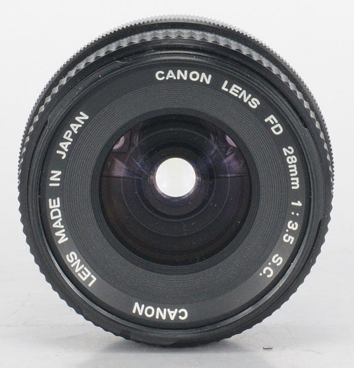 Canon FD 28mm F/3.5 S.C.