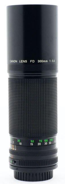 Canon FDn 300mm F/5.6