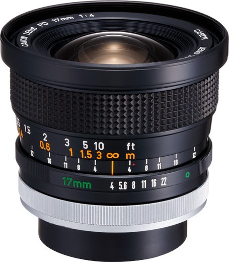 Canon FD 17mm F/4 | LENS-DB.COM