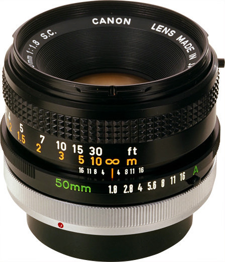 Canon FD 50mm F/1.8 S.C. [I]