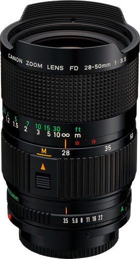 Canon FDn 28-50mm F/3.5
