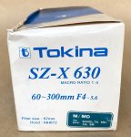 Tokina SZ-X 60-300mm F/4-5.6