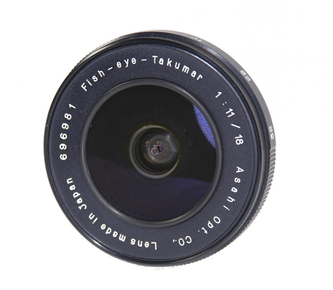 Asahi Fish-eye-TAKUMAR 18mm F/11