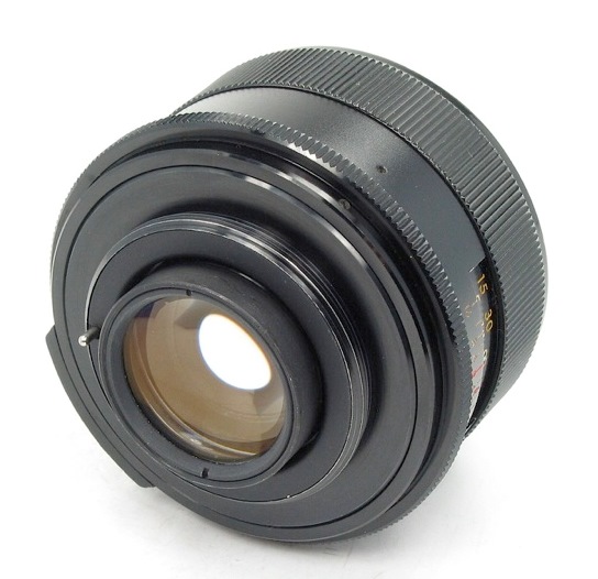 カメラ レンズ(単焦点) Yashica Auto YASHINON-DX 50mm F/1.7 | LENS-DB.COM