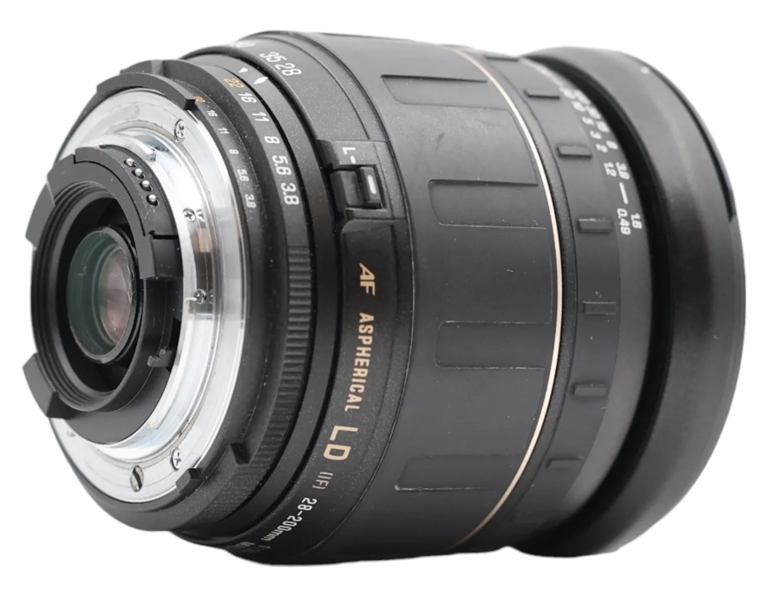 Tamron AF 28-200mm F/3.8-5.6 LD Aspherical [IF] Macro 371D, 471D |  LENS-DB.COM