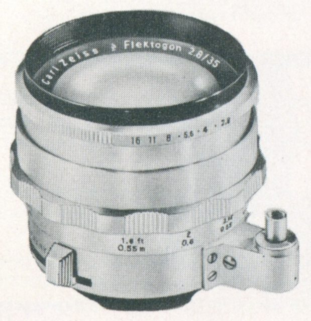 Carl Zeiss Jena DDR Flektogon 35mm F/2.8 Type 2