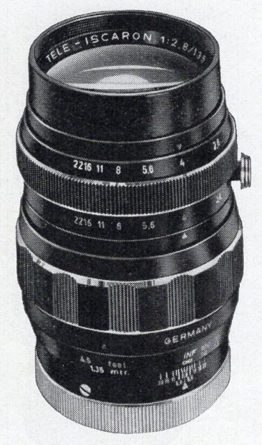 Isco-Gottingen Tele-Iscaron 135mm F/2.8 Type 1
