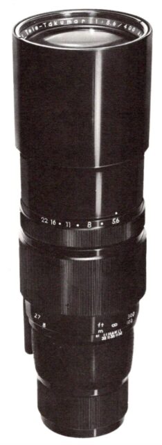 Asahi Tele-Takumar 400mm F/5.6