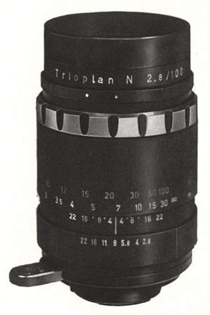 Meyer-Optik Gorlitz Trioplan N 100mm F/2.8 [V]