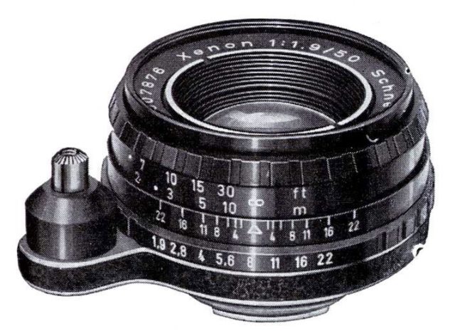 Schneider-Kreuznach Xenon 50mm F/1.9 Type 3