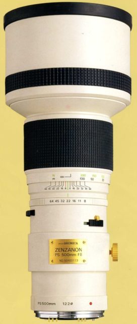 Zenza Bronica Zenzanon-PS 500mm F/8