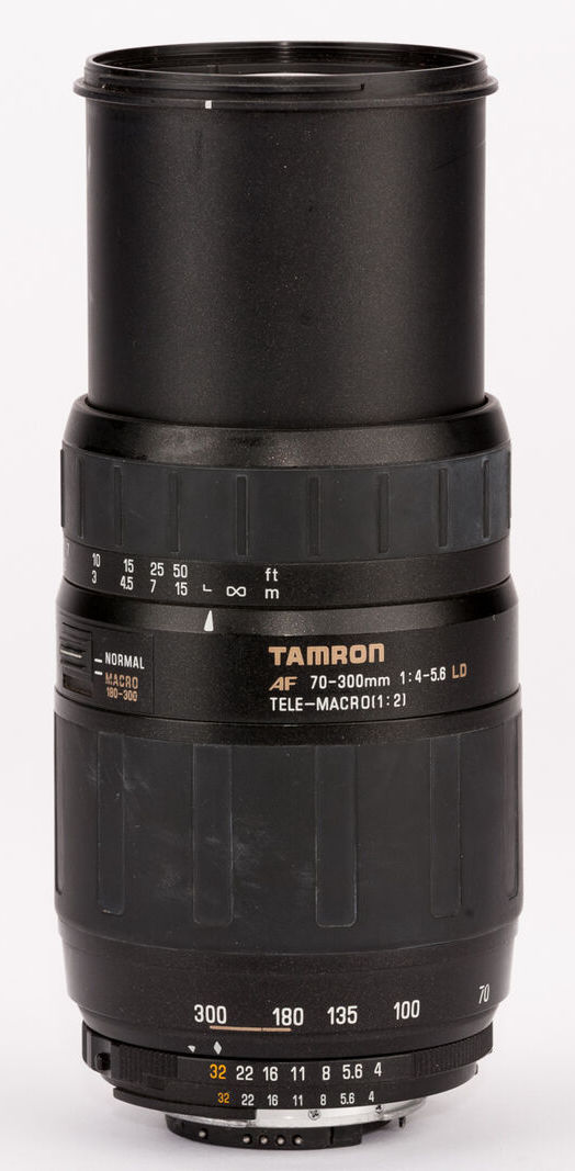 Tamron AF 70-300mm F/4-5.6 LD Macro 572D, 772D | LENS-DB.COM