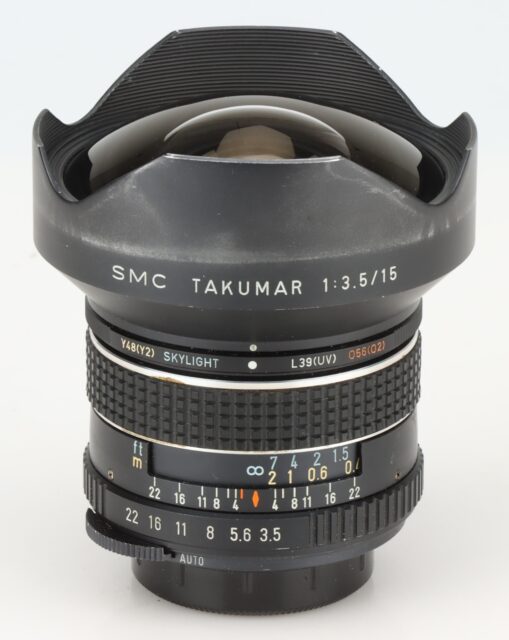 Asahi SMC Takumar 15mm F/3.5