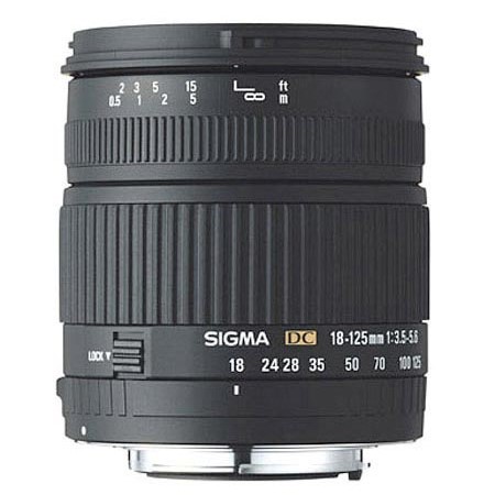 Sigma 18-125mm F/3.5-5.6 DC