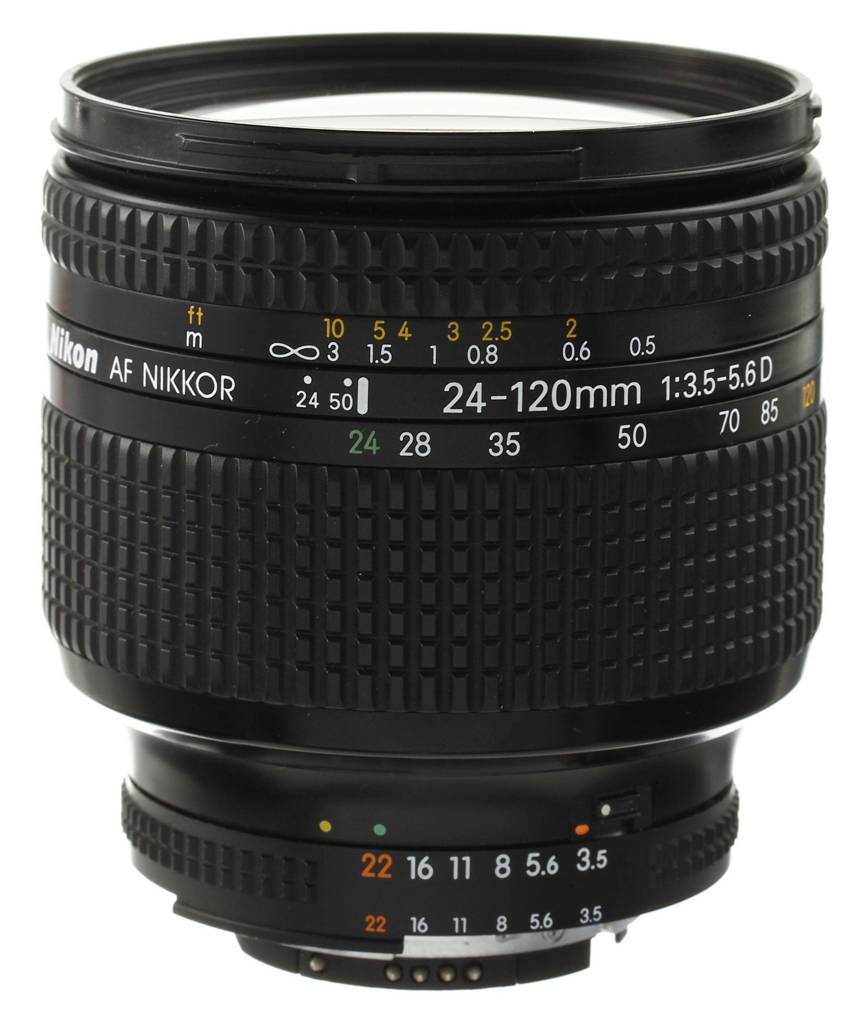 Nikon AF Zoom-Nikkor 24-120mm f/3.5-5.6D IF Camera Lens Manual 