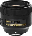 Nikon AF-S NIKKOR 85mm F/1.8G