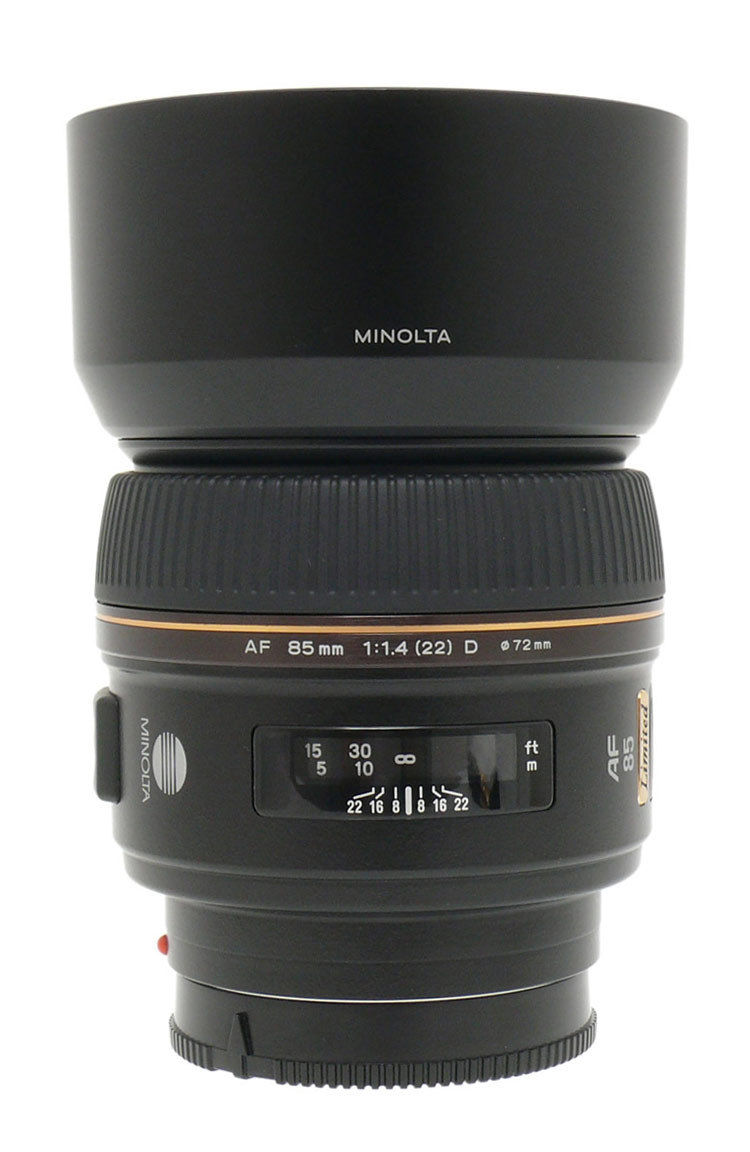 Minolta AF 85mm F/1.4 G D Limited