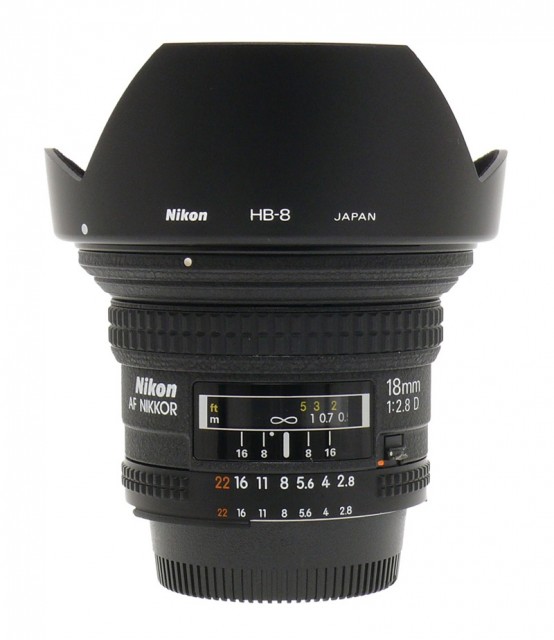 Nikon AF Nikkor 18mm F/2.8D