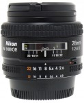 Nikon AF NIKKOR 28mm F/2.8D