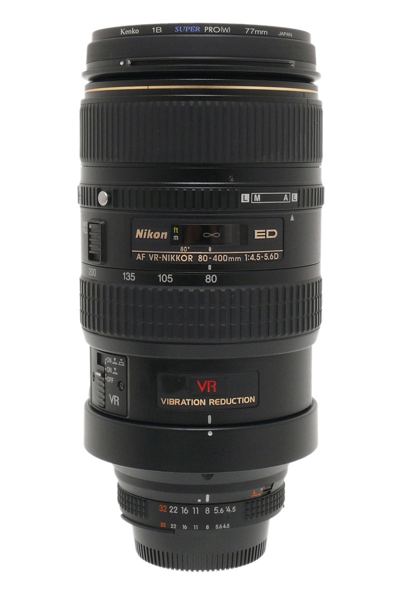 Nikon AF NIKKOR 80-400mm F/4.5-5.6D ED VR | LENS-DB.COM