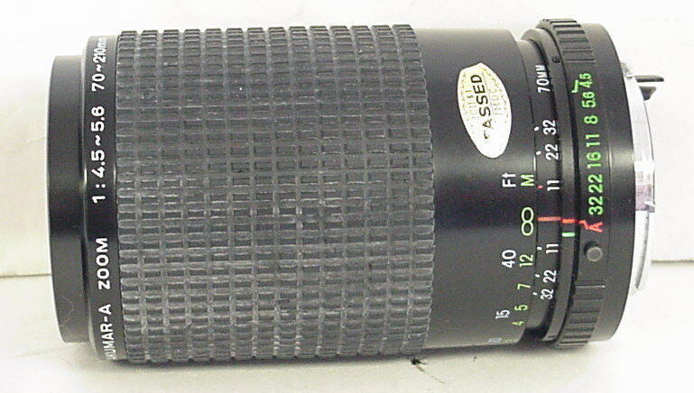 TAKUMAR-A Zoom 70-210mm F/4.5-5.6
