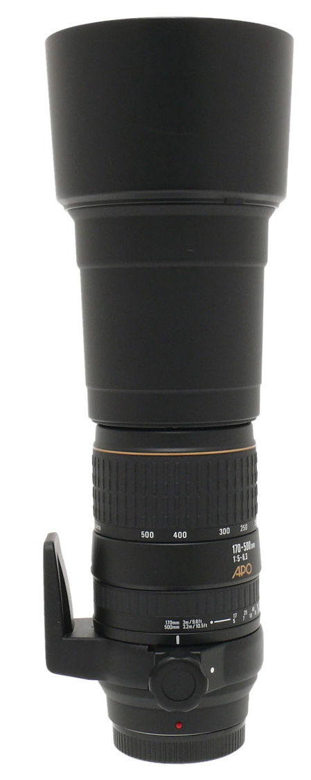 Sigma 170-500mm F/5-6.3 APO RF ZEN | LENS-DB.COM