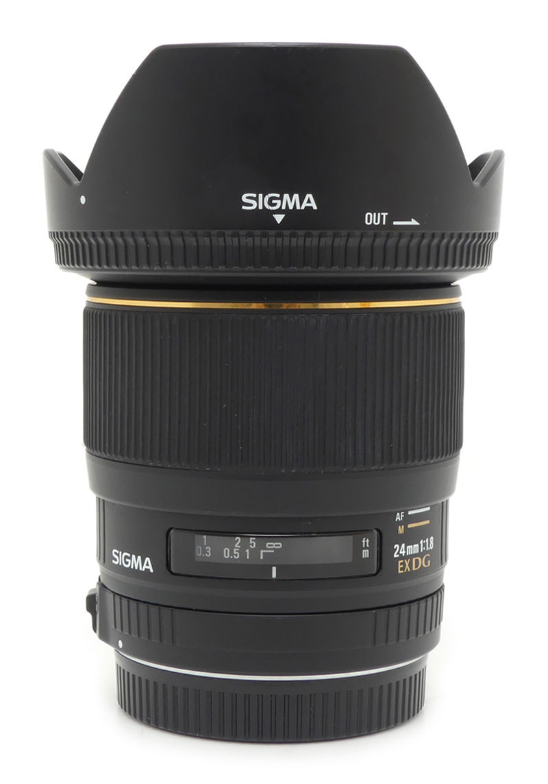 Sigma 24mm F/1.8 EX DG Aspherical Macro | LENS-DB.COM