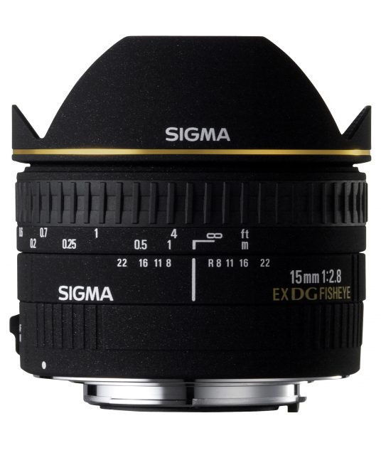 Sigma 15mm F/2.8 EX DG Diagonal Fisheye