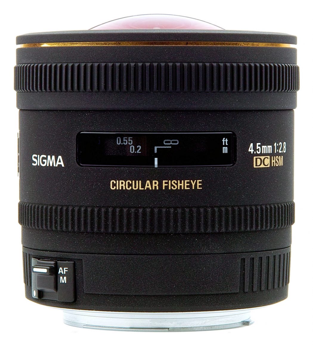 Sigma 4.5mm F/2.8 EX DC Circular Fisheye HSM