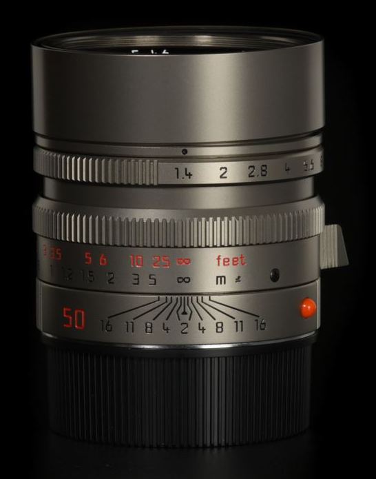 Leica SUMMILUX-M 50mm F/1.4 ASPH. Titanium “50 Jahre M-System”